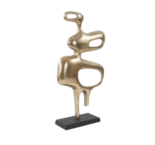 ALUMINIUM SCULPTURE (BLACK & GOLD)